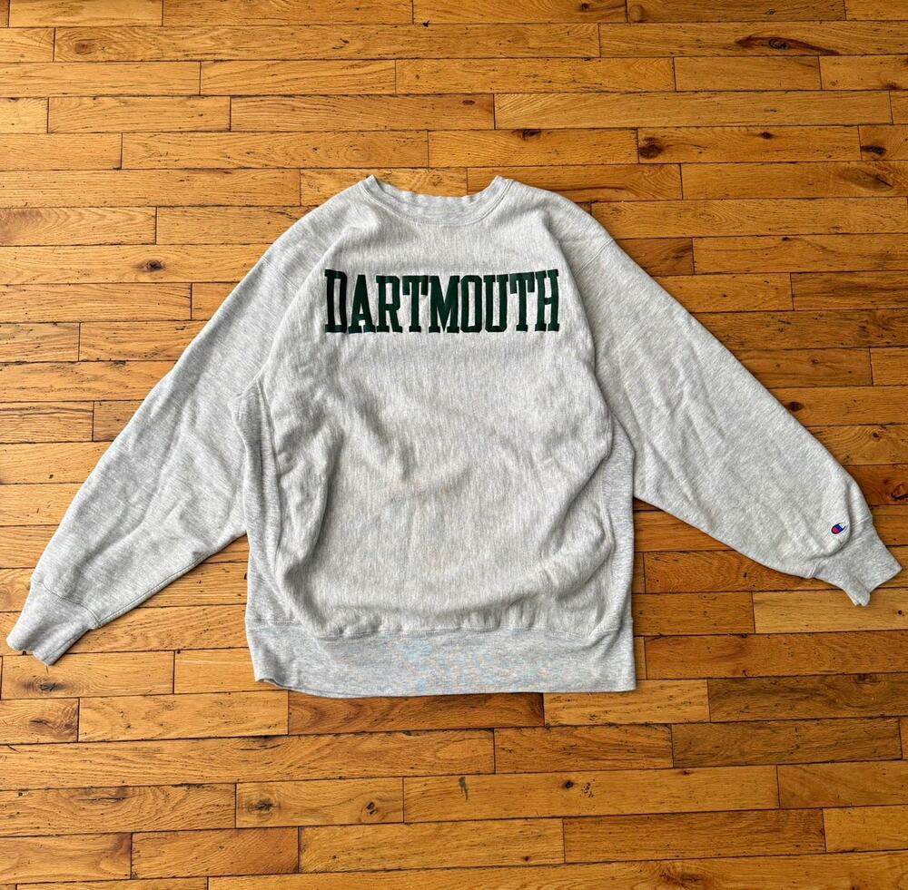 Champion 80s VTG Reverse Weave Crewneck Dartmouth College Sweatshirt Made In USA